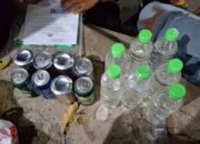 Patroli Sahur, Samapta Polres Situbondo Sita Puluhan Botol Miras