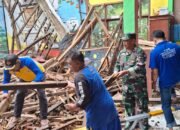 Akibat Seringnya Diguyur Hujan Lebat, Atap Sekolah TK di Kecamatan Sumber Malang Ambruk, Puluhan Siswa Belajar di Rumah Kasek