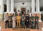 Dandim 0823/Situbondo Letkol Inf Alexander A.B, S.E, Sambut Kedatangan Kaskogartap III/Surabaya,vBrigjen Mar TNI Agung Tristanto