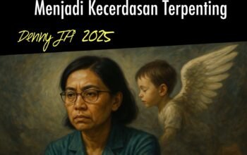 Menyambut Aplikasi Knowing Myself+Healing LSI Denny JA (11), KECERDASAN SPIRITUAL PUN MENJADI KECERDASAN TERPENTING