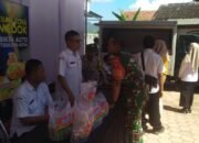 Warga Serbu Pasar Murah, TNI-Polri Kawal Ketat Jalannya Kegiatan di Desa Kendit