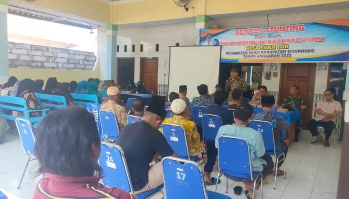 Kolaborasi Babinsa dan Pemerintah Desa Panji Lor Wujudkan Komitmen Turunkan Angka Stunting