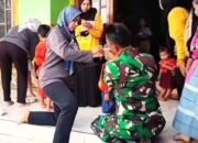 Babinsa Koramil 0823/14 Jatibanteng Aktif Dampingi Pelayanan Posyandu Balita