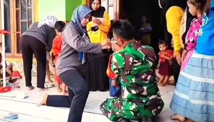 Babinsa Koramil 0823/14 Jatibanteng Aktif Dampingi Pelayanan Posyandu Balita