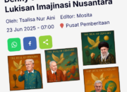 DENNY JA LAHIRKAN GENRE LUKISAN IMAJINASI NUSANTARA