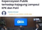 Podcast LSI Denny JA: KEPERCAYAAN PUBLIK KEPADA KEJAKSAAN AGUNG MELAMPAUI KPK DAN POLRI