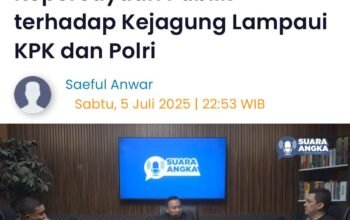Podcast LSI Denny JA: KEPERCAYAAN PUBLIK KEPADA KEJAKSAAN AGUNG MELAMPAUI KPK DAN POLRI