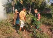 Gotong Royong Babinsa Koramil 0823/09 Jangkar dan Warga Ciptakan Desa Pesanggrahan yang Bersih dan Asri