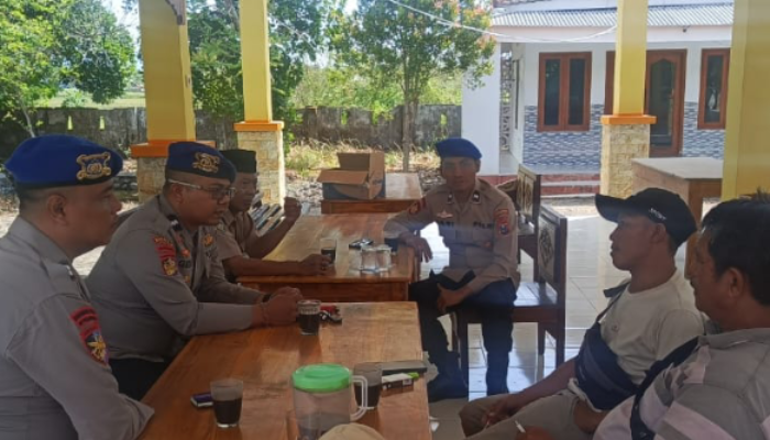 Satpolairud Polres Situbondo Selesaikan Konflik Antar Nelayan dengan Damai
