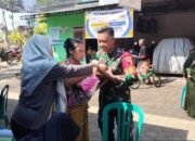 Babinsa Koramil 0823/14 Jatibanteng Hadir Dukung Kesehatan Masyarakat di Posyandu Desa Curahsuri