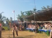 Peltu Eko Hadiri Upacara Hari Pramuka ke-64 di Arjasa: Wujud Sinergi TNI dalam Membangun Ketahanan Bangsa