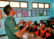 Babinsa Koramil 0823/16 Sumbermalang Berikan Wasbang Tentang Disiplin dan Anti-Bullying di SDN 4 Tlogosari