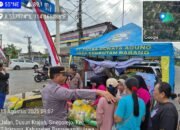Polresta Banyuwangi bersama Polsek Jajaran dan Bulog Salurkan Puluhan Ton Beras SPHP Ludes Diserbu Warga