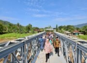 Pengerjaan Jembatan Sungailembu Rampung, Aktivitas Warga di Tiga Desa Pesanggaran Banyuwangi Kembali Normal