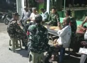 Patroli Gabungan Koramil 0823-01/Kota Bersama Banser dan Linmas Jaga Kondusifitas Situbondo