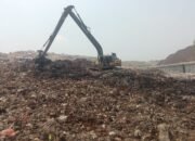 Longsor nya Tempat Pembuangan sampah sumur batu (TPA)
