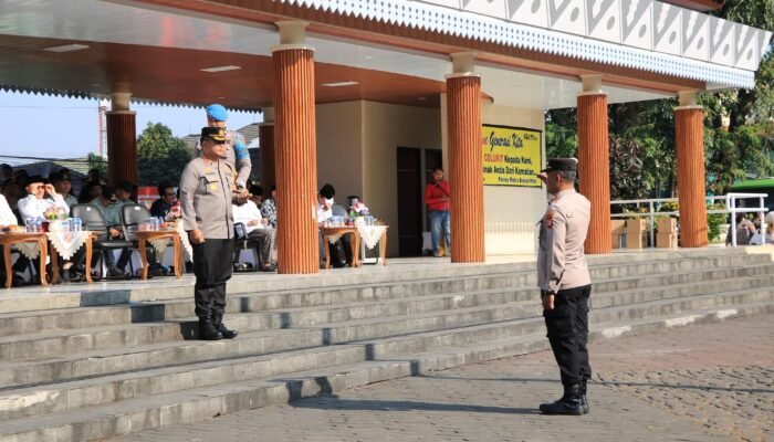 Kapolres Metro Bekasi Kota pimpin Apel Perkuat Sinergi dengan Masyarakat,untuk Keamanan dan Ketertiban