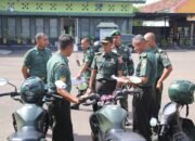 Tim Wasgiat Bidang Logistik Kodam V/Brawijaya Kunjungi Kodim Situbondo