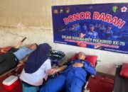 Jelang HUT ke-75, Satpolairud Polres Situbondo Gelar Bhakti Kesehatan Donor Darah