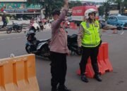 Pengaturan Lalu Lintas di Bundaran Viramid Summarecon Bekasi