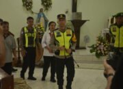 Jelang Ibadah Natal, Polres Trenggalek Lakukan Sterilisasi Sejumlah Gereja