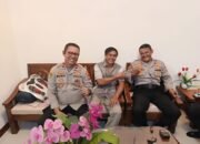 Polsek Medansatria Gelar Ngopi Sat Kamling Bersama Warga