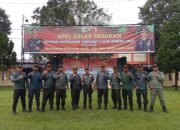 Perhutani KPH Bondowoso Hadiri Apel Gelar Pasukan Operasi Lilin Semeru 2025 di Polres Bondowoso