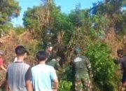 Wujudkan Lingkungan Bersih dan Sehat, Babinsa Koramil 0823/01 Kota Bersama Warga Gelar Kerja Bakti