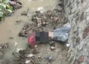 Geger Penemuan Mayat di Sungai Kabupaten Pasuruan  Jawa Timur Oleh Warga Setempat