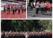 Pengamanan Menjelang Pertandingan Persija Jakarta vs Persijap Jepara