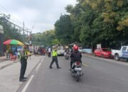 Satlantas Polres Situbondo Amankan Arus Lalu Lintas Pantai Pasir Putih,Antisipasi Kepadatan Wisata
