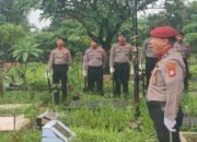 Upacara Pemberangkatan dan Pemakaman Almarhum Aiptu Efan Paryana di Kota Bekasi