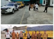 Polsek Cikarang Pusat Melaksanakan kegiatan Pengiriman Perdana 15 Ton Jagung Pipil di Cikarang Pusat