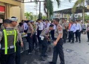 Polresta Banyuwangi Gelar Tes Urine Mendadak Ratusan Personel