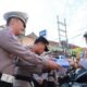 Polantas Menyapa: Polres Jember Gelar Safari Kamseltibcar Lantas Sosialisasikan Jalur Blackspot