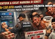 Tersangka Dipukuli dan Dikuras Habis Uang 130 Juta, AMI Desak Kapolda Copot Oknum Penyidik II Sastresnarkoba Polresta Sidoarjo