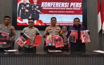 Awal 2026 Polres Trenggalek Ringkus Sindikat Narkoba, Mayoritas Wilayah Pesisir