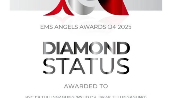 PSC 119 Tulungagung Raih Diamond Award untuk Layanan Stroke Pra-Rumah Sakit
