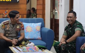 Perkuat Sinergitas TNI–Polri, Kapolresta Silaturahmi ke Kodim 0825 Banyuwangi