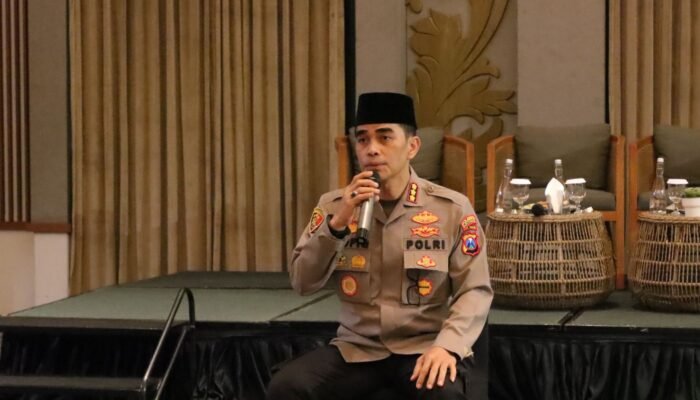 Kapolresta Banyuwangi Buka Bersama Awak Media di Ballroom Hotel Kokoon Banyuwangi