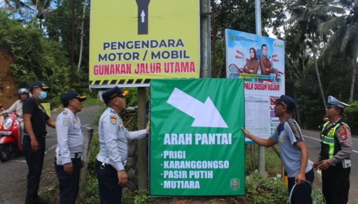 Keselamatan Prioritas, Polres Trenggalek Tata Jalur Menuju Watulimo