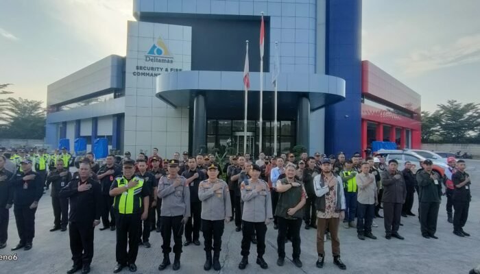 Polres Metro Bekasi Gelar Apel Bersama untuk Meningkatkan Kesiapsiagaan Menjelang Idul Fitri