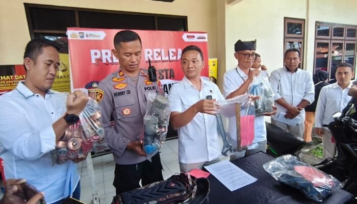 Beraksi di 6 Kecamatan, Pencuri Meteran Air Banyuwangi Akhirnya Ditangkap