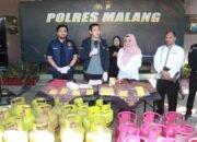 Polres Malang Bongkar Sindikat Pengoplos LPG Bersubsidi di Kepanjen