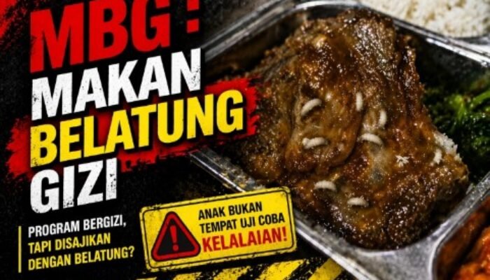 Anak Diberi Makan Bergizi Gratis, Tapi Siapa Jamin Aman?