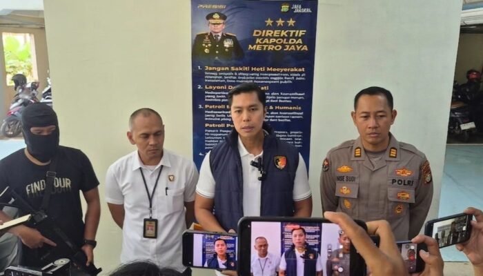 Tim Resmob Polres Metro Depok Tangkap 4 Pelaku Curanmor Bersenjata Api Rakitan