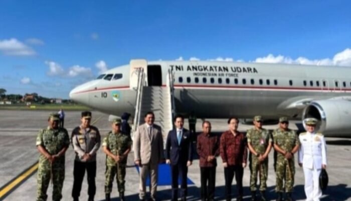 Kapolda Bali Kawal dan Antar Keberangkatan Menteri Pertahanan RI dan Menteri Pertahanan Jepang