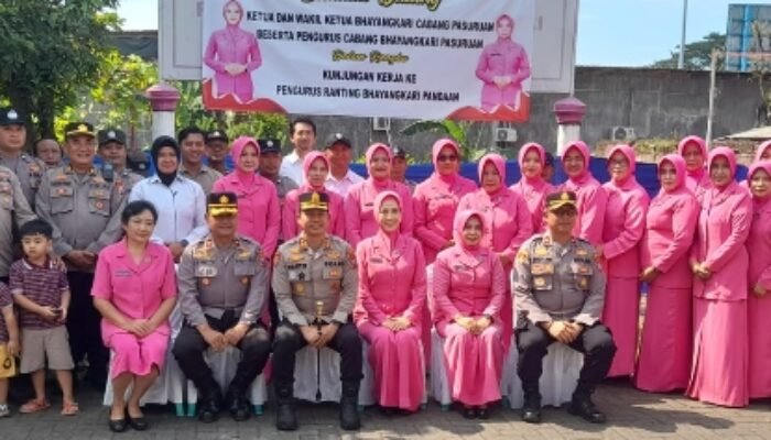 Kunker ke Polsek Pandaan, Kapolres Pasuruan Soroti Maraknya Balap Liar