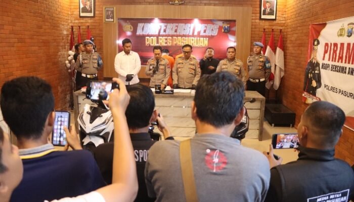 Ungkap 3 Kejahatan Jalanan, Polres Pasuruan Tangkap Pelaku Begal dan Curanmor