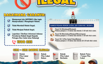 Gempur Rokok Ilegal Kabupaten Trenggalek